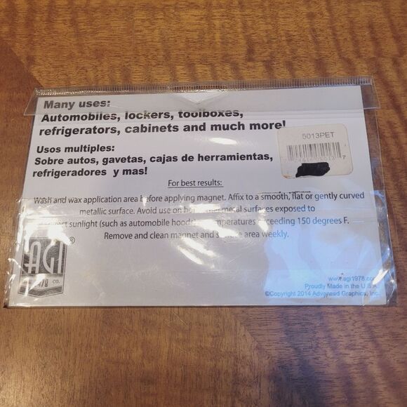 AGI Jack Russell Terrier Dog Magnet New in Package - Picture 2 of 2